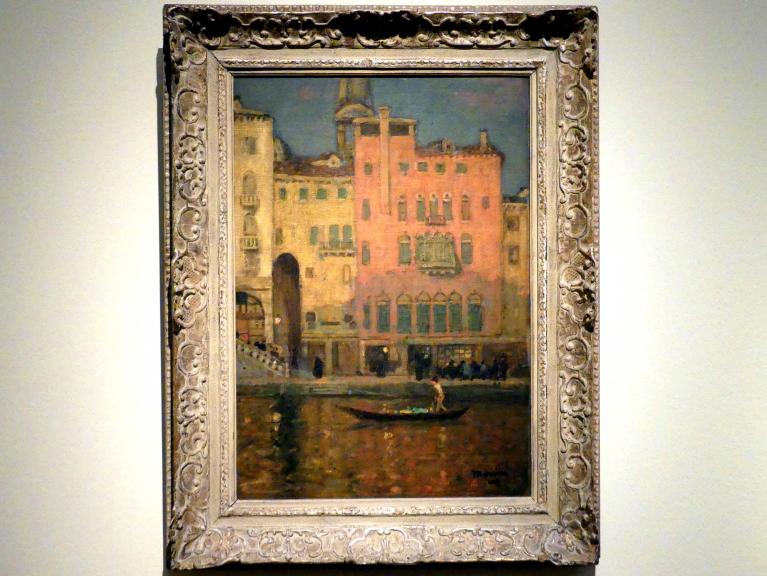 James Wilson Morrice (1897–1921), Venedig zur goldenen Stunde, München, Kunsthalle, Ausstellung "Kanada und der Impressionismus" vom 19.07.-17.11.2019, Neue Horizonte, um 1901–1902