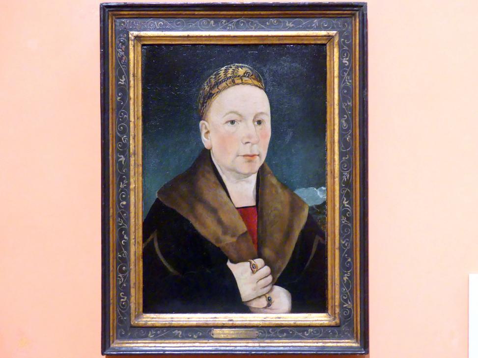 Martin Schaffner (1497–1532), Porträt eines Mannes (Sebastian Gessler ?), Madrid, Museo Thyssen-Bornemisza, Saal 9, deutsche Malerei des 15. und 16. Jahrhunderts, um 1515