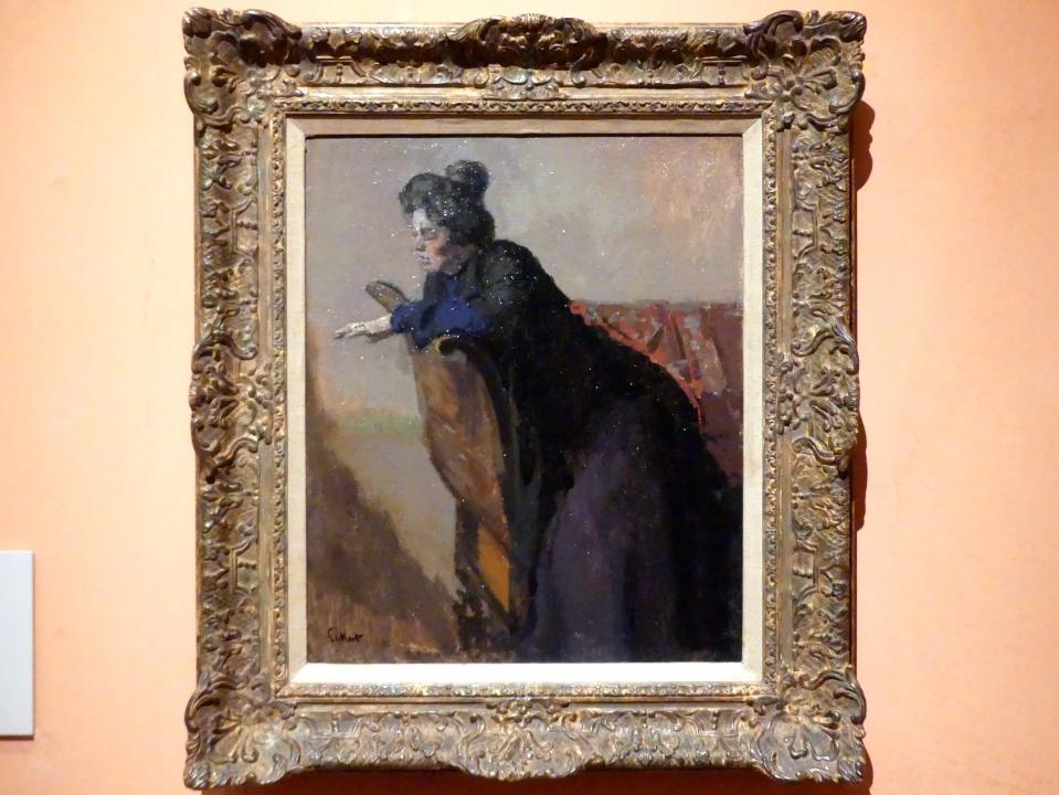 Walter Richard Sickert (1897–1903), Die Josephine. Der Ring, Madrid, Museo Thyssen-Bornemisza, Saal 33, europäische Malerei des 19. Jahrhunderts, 1903–1904