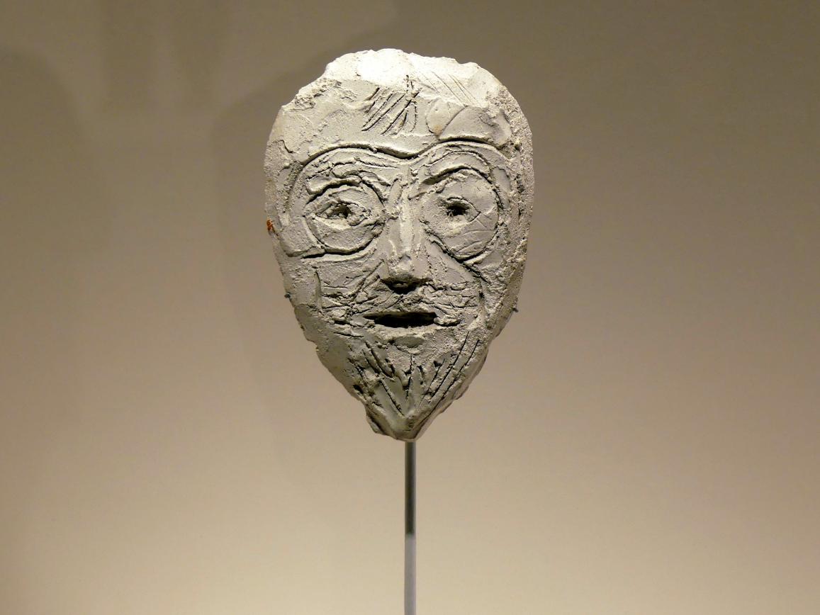 Alberto Giacometti (1914–1965), Büste des Vaters (Maske), Prag, Nationalgalerie im Messepalast, Ausstellung "Alberto Giacometti" vom 18.07.-01.12.2019, Familie, 1927–1929