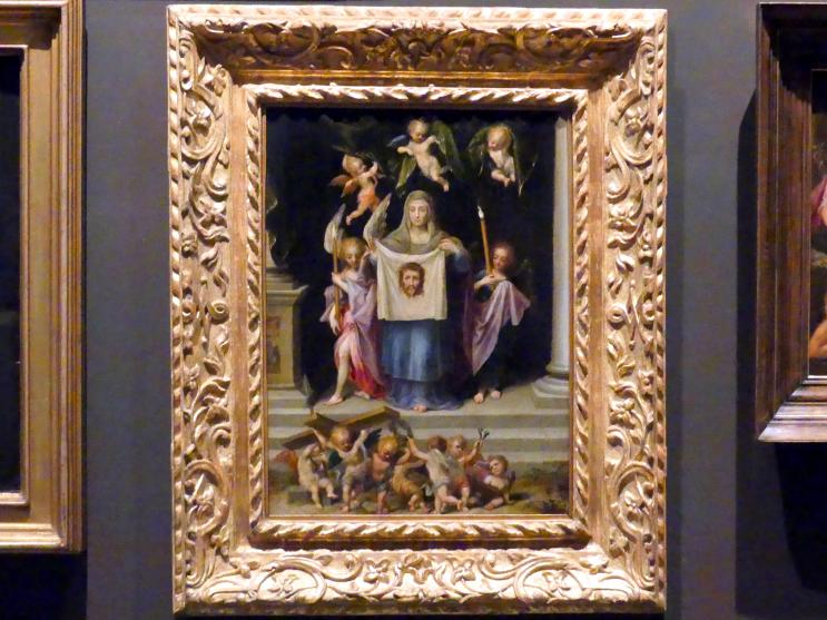 Dirck de Quade von Ravesteyn (1608), Hl. Veronika mit Engeln, Prag, Nationalgalerie im Palais Schwarzenberg, 2. Obergeschoss, Saal 5, Undatiert