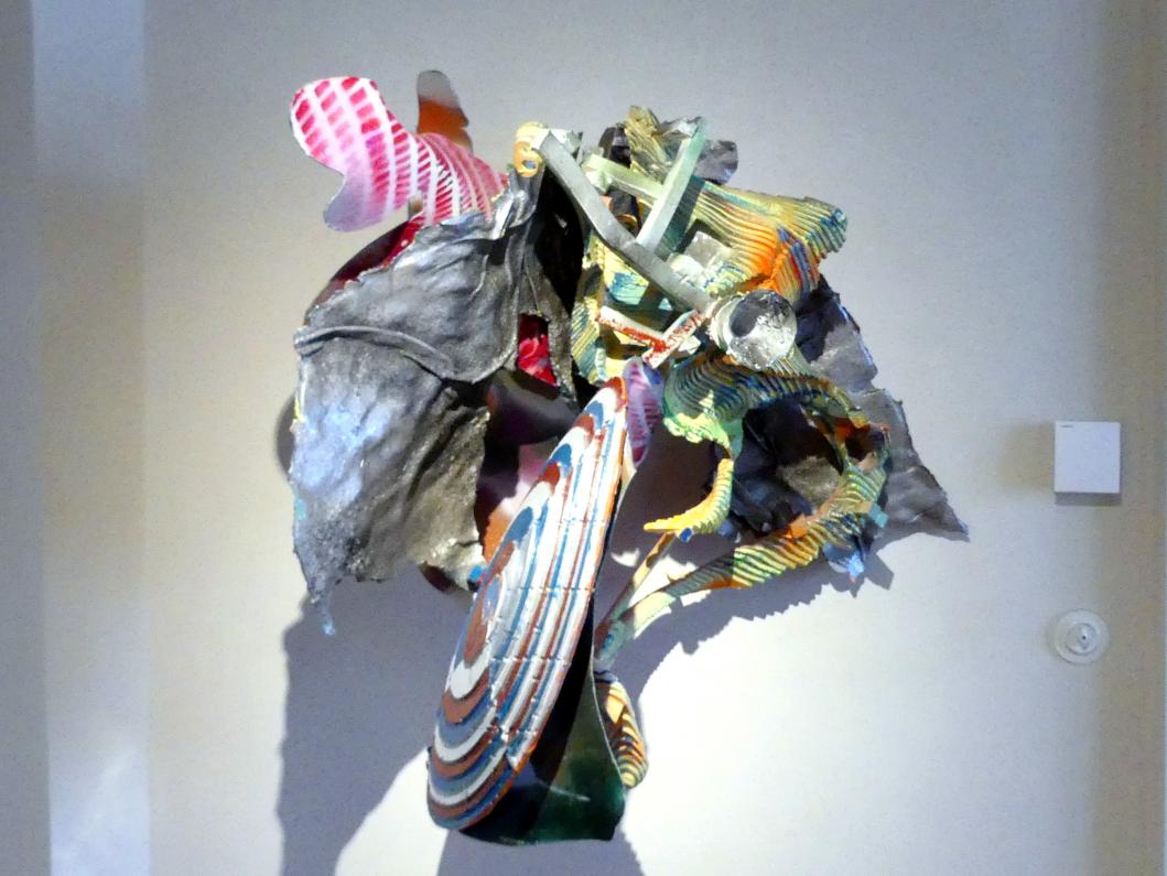 Frank Stella (1959–2001), Kalendergedanken (#8 aus dem Kleist-Zyklus), Prag, Nationalgalerie im Salm-Palast, Ausstellung "Möglichkeiten des Dialogs" vom 02.12.2018-01.12.2019, Saal 21, 1999