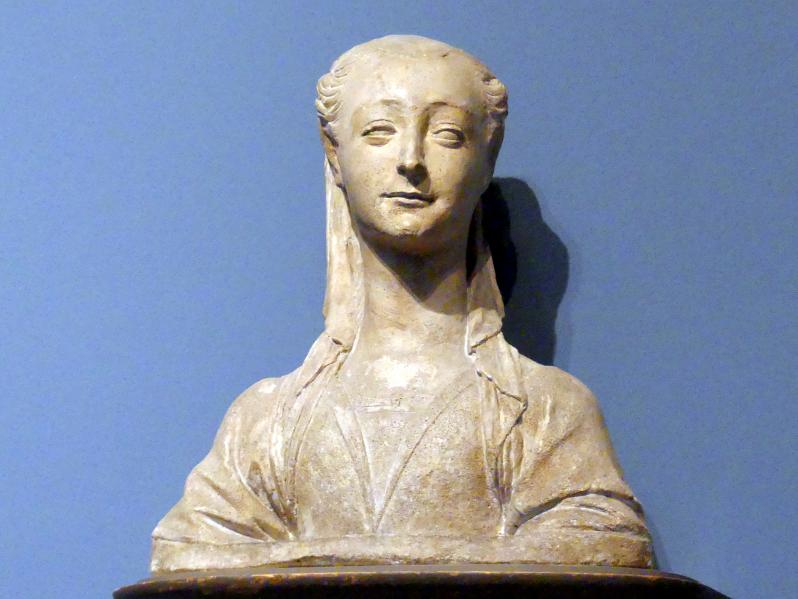 Gregorio di Lorenzo (1460–1480), Bildnis eines jungen Mädchens, Berlin, Bode-Museum, Saal 122, um 1460–1470
