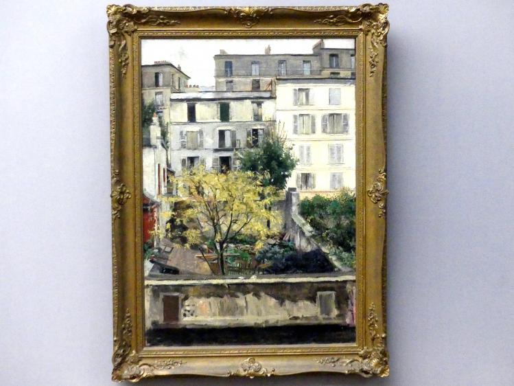 Maria Slavona (1898–1920), Häuser am Montmartre, Berlin, Alte Nationalgalerie, Saal 305, Künstlerinnen der Nationalgalerie vor 1919, 1898
