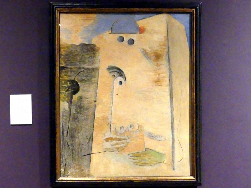 Max Ernst (1912–1970), Der große Liebhaber I, Edinburgh, Scottish National Gallery of Modern Art, Gebäude One, Saal 20: jenseits des Realismus - Dada und Surrealismus, 1926