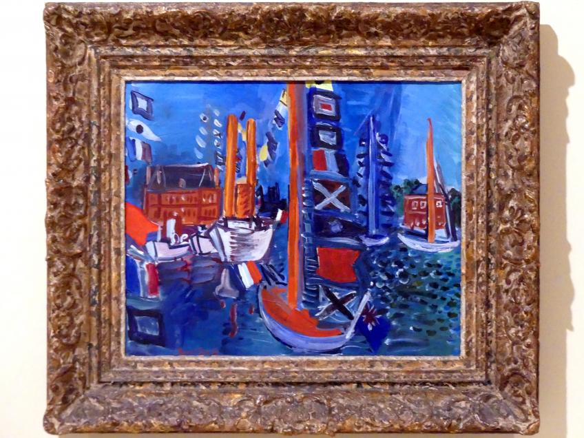 Raoul Dufy (1903–1937), Im Hafen, Prag, Nationalgalerie im Messepalast, 1918-1939, Saal 4, 1924–1929