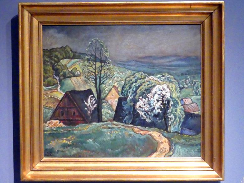 Erwin Müller (1925), Herbst, Prag, Nationalgalerie im Messepalast, 1918-1939, Saal 14, 1925