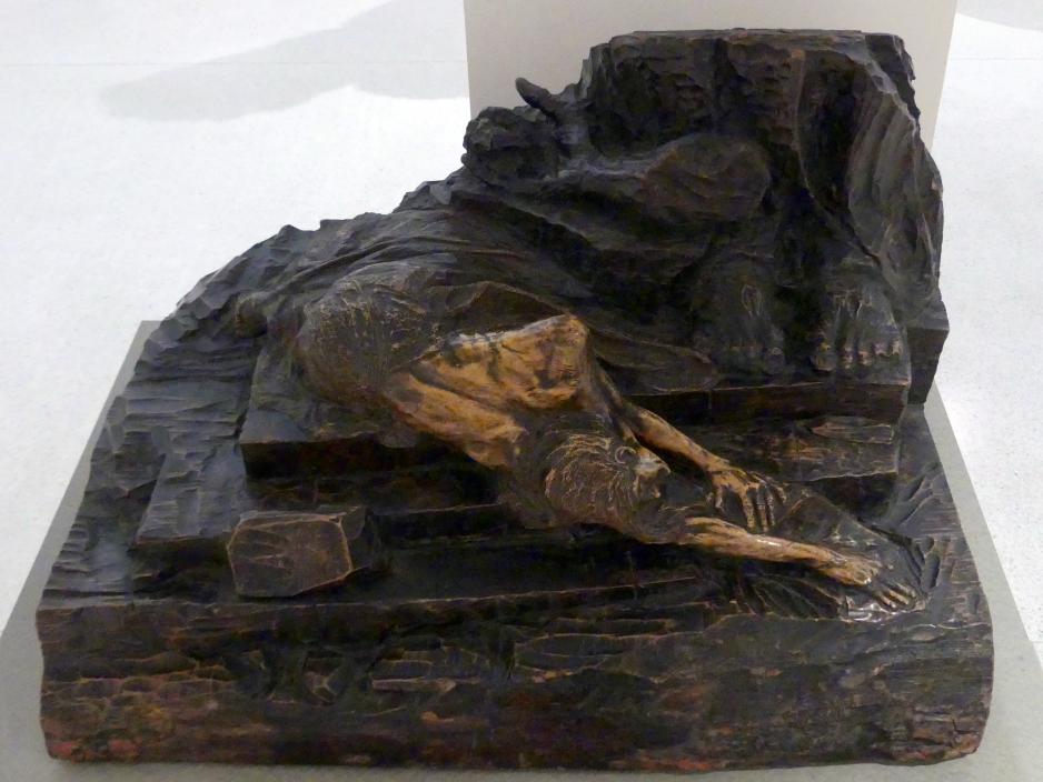 František Bílek (1897–1914), Gleichnis vom gewaltigen Untergang der Tschechen, Prag, Nationalgalerie im Messepalast, Das lange Jahrhundert, Saal 32, 1898