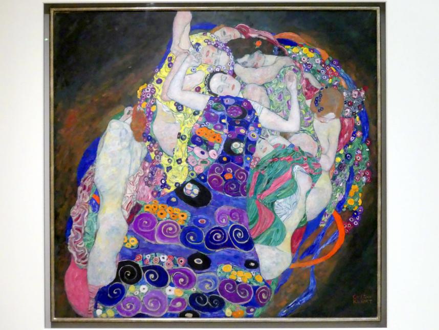 Gustav Klimt (1891–1917), Jungfrau, Prag, Nationalgalerie im Messepalast, Das lange Jahrhundert, Saal 32, 1913