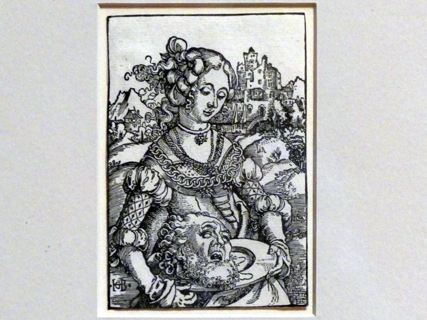 Hans Baldung Grien (1500–1544), Salome, Karlsruhe, Staatliche Kunsthalle, Ausstellung "Hans Baldung Grien, heilig | unheilig", Saal 8, um 1511–1512