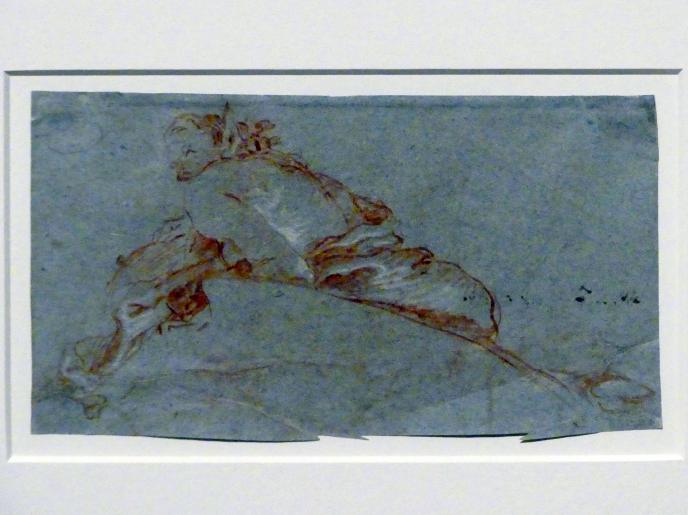 Giovanni Battista Tiepolo (1715–1785), Faunin mit Tamburin, Stuttgart, Staatsgalerie, Ausstellung "Tiepolo"  vom 11.10.2019 - 02.02.2020, Saal 10: Späte Werke, 1760–1762