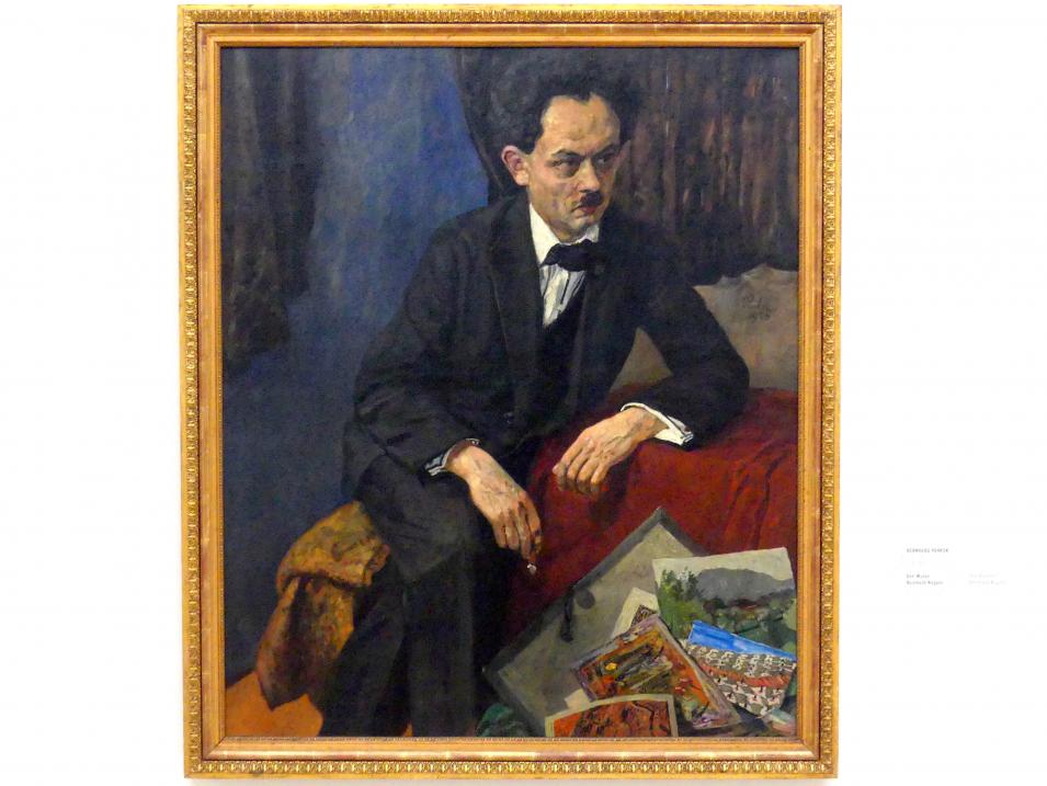Bernhard Pankok (1900–1926), Der Maler Reinhold Nägele, Stuttgart, Kunstmuseum, Saal 6, 1926