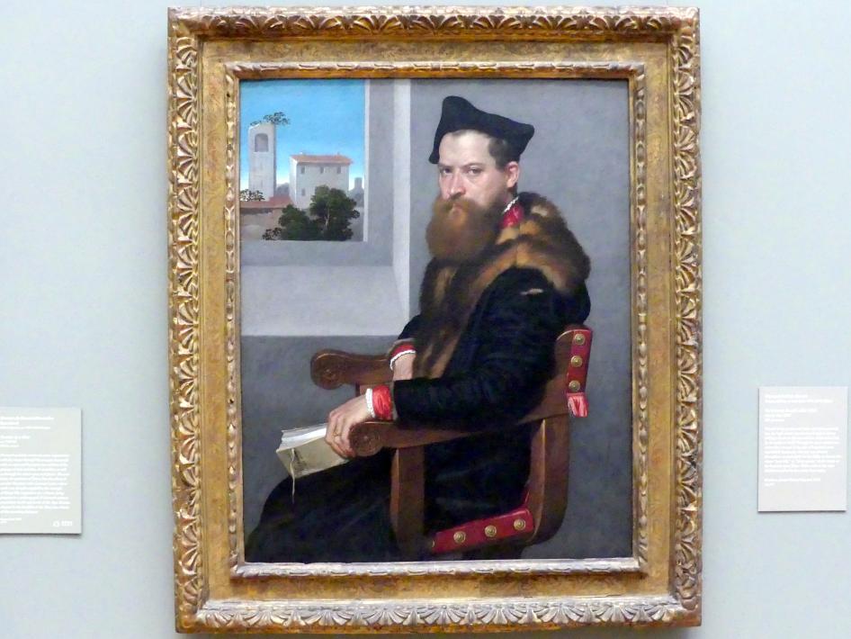 Giovanni Battista Moroni (1554–1565), Bartolomeo Bonghi (gest. 1584), New York, Metropolitan Museum of Art (Met), Saal 643, nach 1553