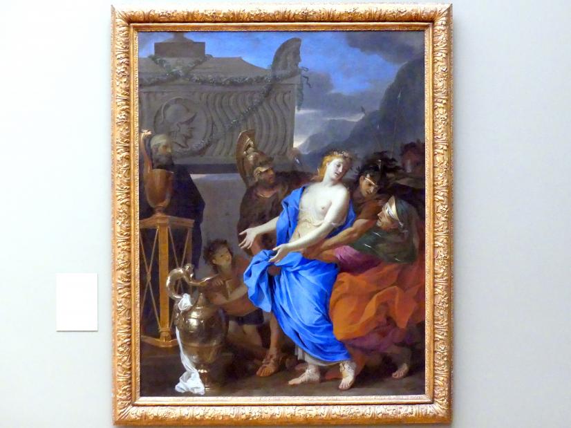 Charles Le Brun (1640–1689), Die Opferung der Polyxena, New York, Metropolitan Museum of Art (Met), Saal 634, 1647