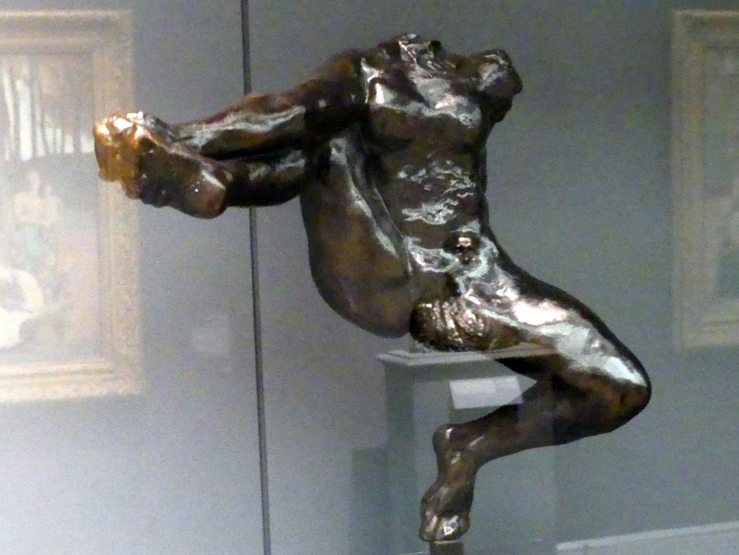 Auguste Rodin (1863–1917), Iris, Gesandte der Götter, New York, Metropolitan Museum of Art (Met), Saal 800, um 1890