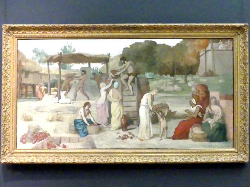 Pierre Puvis de Chavannes (1850–1891), Cider, New York, Metropolitan Museum of Art (Met), Saal 800, um 1864