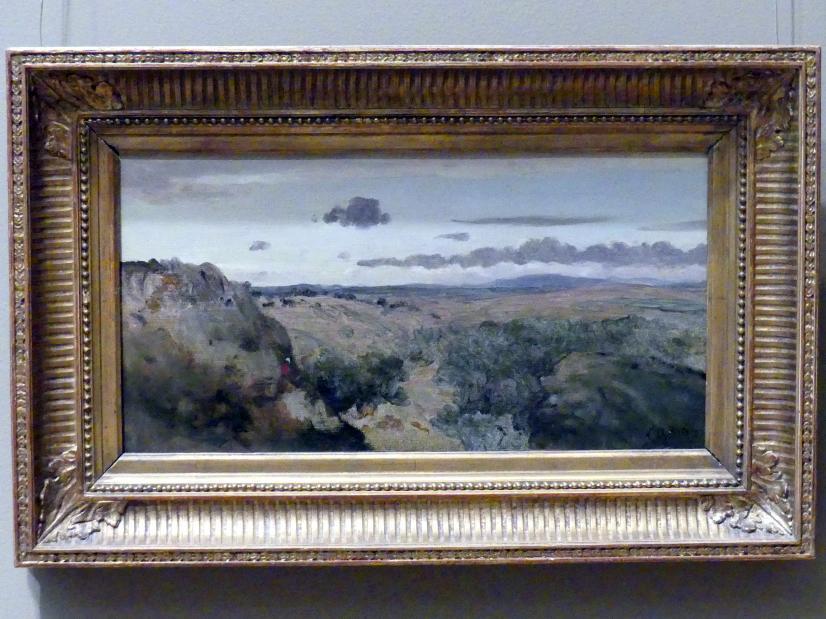 Jean-Baptiste Camille Corot (1823–1874), Gebirgslandschaft, New York, Metropolitan Museum of Art (Met), Saal 803, Undatiert