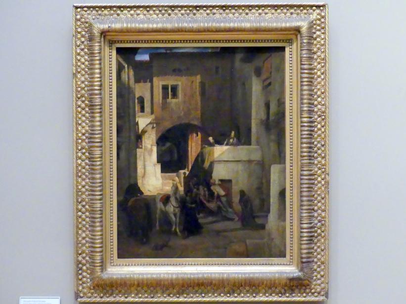 Alexandre-Gabriel Decamps (1830–1854), Der Barmherzige Samariter, New York, Metropolitan Museum of Art (Met), Saal 804, um 1853