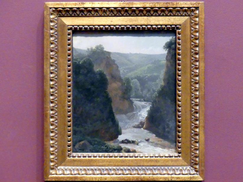 Simon Denis (1787–1800), Der Fluss Aniene, Tivoli, New York, Metropolitan Museum of Art (Met), Saal 805, um 1786–1789