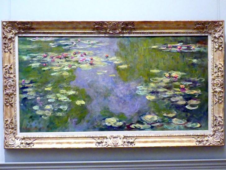 Claude Monet (1864–1925), Seerosen, New York, Metropolitan Museum of Art (Met), Saal 822, 1919