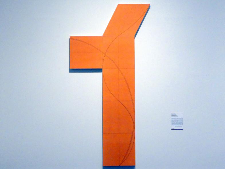 Robert Mangold (1963–2006), Spaltenstruktur VIII, New York, Metropolitan Museum of Art (Met), Saal 922-923, 2006