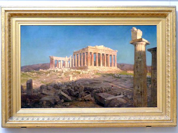 Frederic Edwin Church (1850–1877), Der Parthenon, New York, Metropolitan Museum of Art (Met), Saal 760, 1871, Bild 1/2