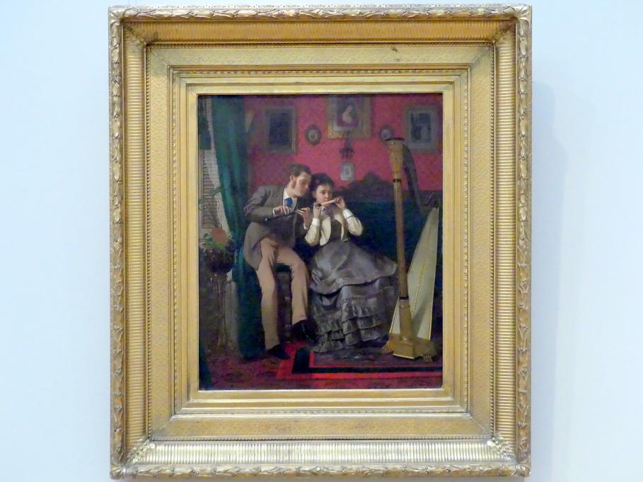 John George Brown (1866–1884), Die Musikstunde, New York, Metropolitan Museum of Art (Met), Saal 763, 1870