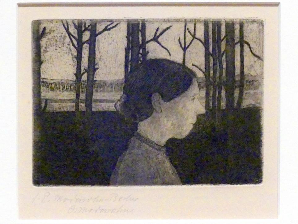 Paula Modersohn-Becker (1900–1910), Porträt einer Bäuerin, New York, Museum of Modern Art (MoMA), Saal 501, um 1899–1902