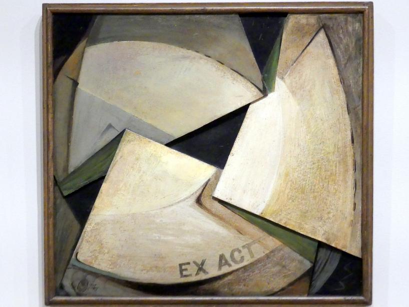 John Covert (1919), Ex Act, New York, Museum of Modern Art (MoMA), Saal 508, 1919