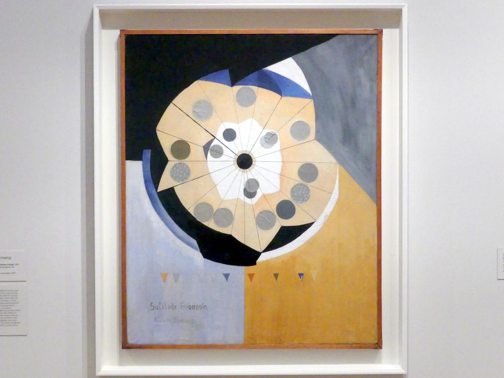Suzanne Duchamp (1921), Funnel der Einsamkeit, New York, Museum of Modern Art (MoMA), Saal 508, 1921