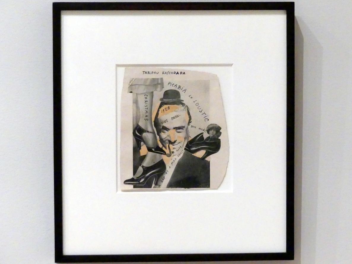 Francis Picabia (1908–1948), Tableau Rastadada, New York, Museum of Modern Art (MoMA), Saal 508, 1920, Bild 1/2
