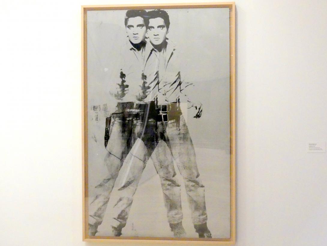 Andy Warhol (1956–1986), Doppel-Elvis, New York, Museum of Modern Art (MoMA), Saal 400, 1963