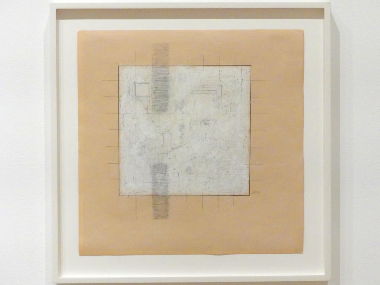 Robert Ryman (1961–1992), Ohne Titel, New York, Museum of Modern Art (MoMA), Saal 408, 1961