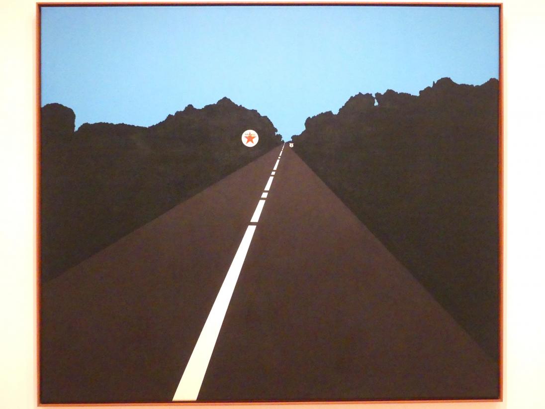 Allan D'Arcangelo (1962–1966), US Highway 1, Number 5, New York, Museum of Modern Art (MoMA), Saal 412, 1962