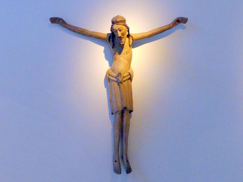 Kruzifixus, Nürnberg, Germanisches Nationalmuseum, Saal 14, um 1100