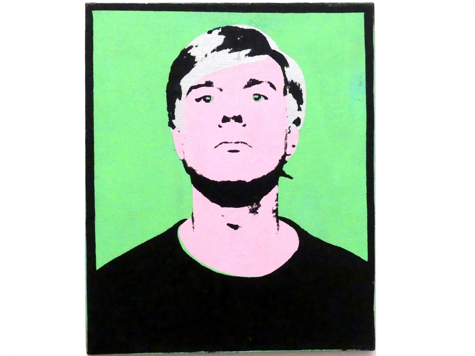 Andy Warhol (1956–1986), Selbstporträt, München, Museum Brandhorst, Saal 0.3, 1964