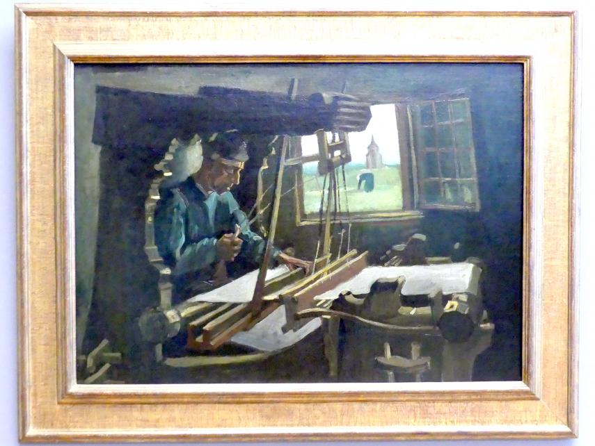 Vincent van Gogh (1882–1890), Der Weber, München, Neue Pinakothek in der Alten Pinakothek, Kabinett 2, 1884