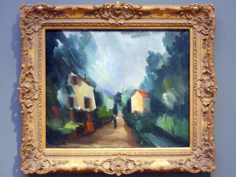 Maurice de Vlaminck (1905–1930), Dorfstraße, Potsdam, Museum Barberini, Saal A7, 1911