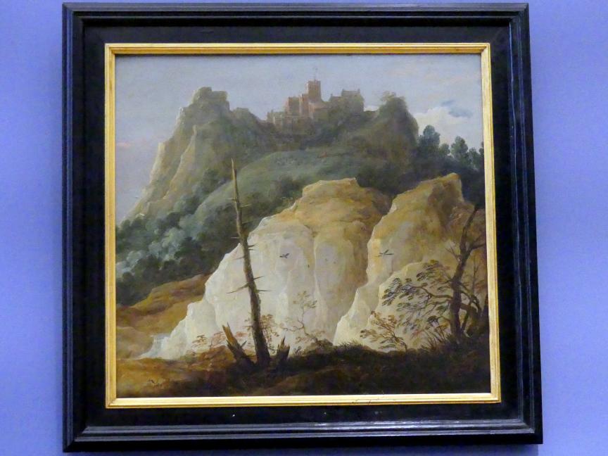 Joos de Momper (1595–1625), Felsige Landschaft, Würzburg, Martin von Wagner-Museum, Saal 4, Beginn 17. Jhd.
