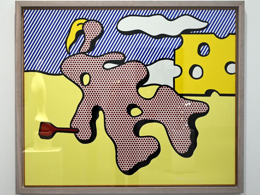 Roy Lichtenstein (1962–1994), Nackte am Strand, Künzelsau, Museum Würth 2, Saal 1, 1977