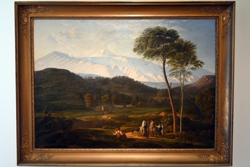 Carl Gotthard Graß (1811), Sizilianische Landschaft, Halle (Saale), Kunstmuseum Moritzburg, Alte Meister Saal 7, 1811