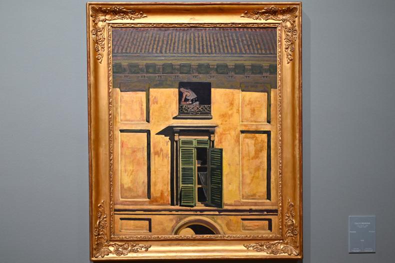 Italo Cremona (1936–1941), Fenster, Turin, Galleria civica d'arte moderna e contemporanea (GAM Torino), Saal 4, 1939