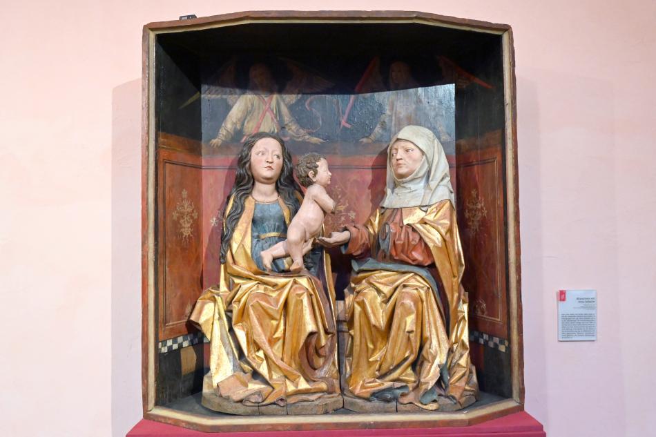 Altarschrein mit Anna Selbdritt, Mainz, Dom- und Diözesanmuseum, um 1500