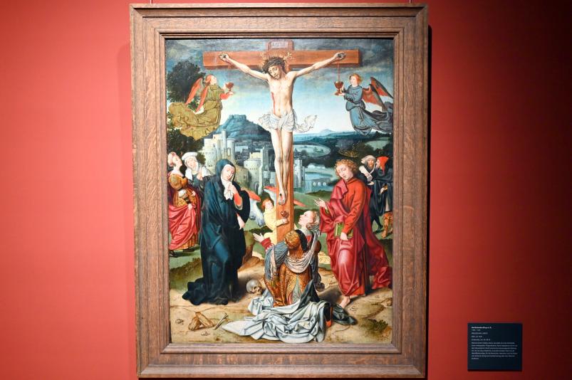 Bartholomäus Bruyn der Ältere (1513–1546), Kreuzigung Christi, Darmstadt, Hessisches Landesmuseum, Saal 4, um 1520