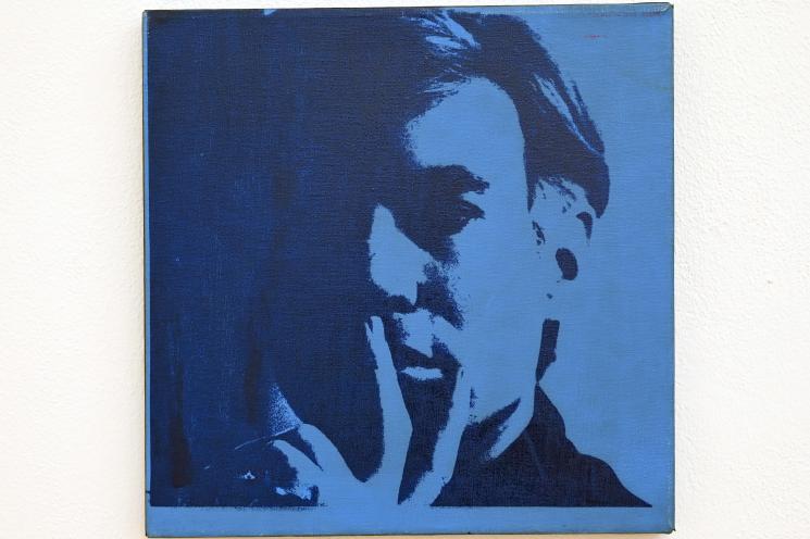 Andy Warhol (1956–1986), Selbstporträt (blau), Wiesbaden, Museum Wiesbaden, Moderne und Zeitgenössisch 4, 1967