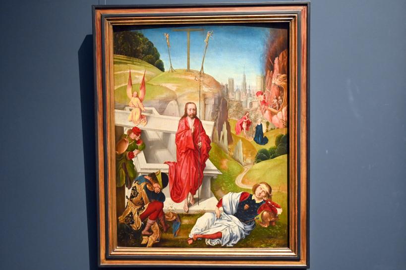 Meister von Sainte Gudule (1470–1481), Auferstehung Christi, Köln, Wallraf-Richartz-Museum, Mittelalter - Saal 8, Undatiert