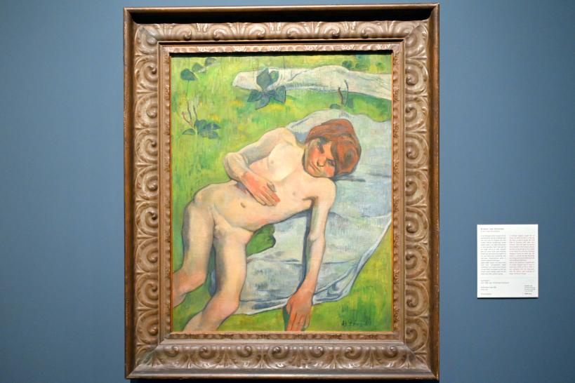Paul Gauguin (1875–1902), Bretonischer Junge, Köln, Wallraf-Richartz-Museum, 19. Jahrhundert - Saal 9, 1889