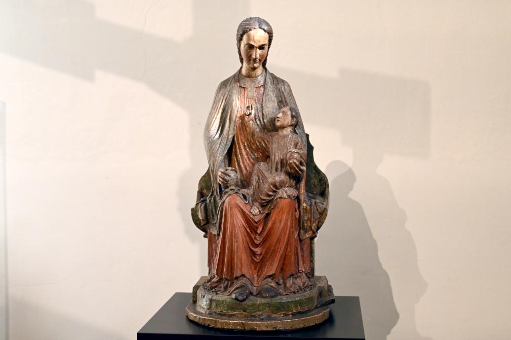 Thronende Muttergottes (Aachener Madonna), Köln, Museum Schnütgen, Saal 8, um 1230