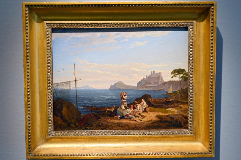 Ludwig Richter (1824–1884), Blick auf Bajae auf Capri, Lübeck, Museum Behnhaus Drägerhaus, Obergeschoß Flügel Saal 4, 1830