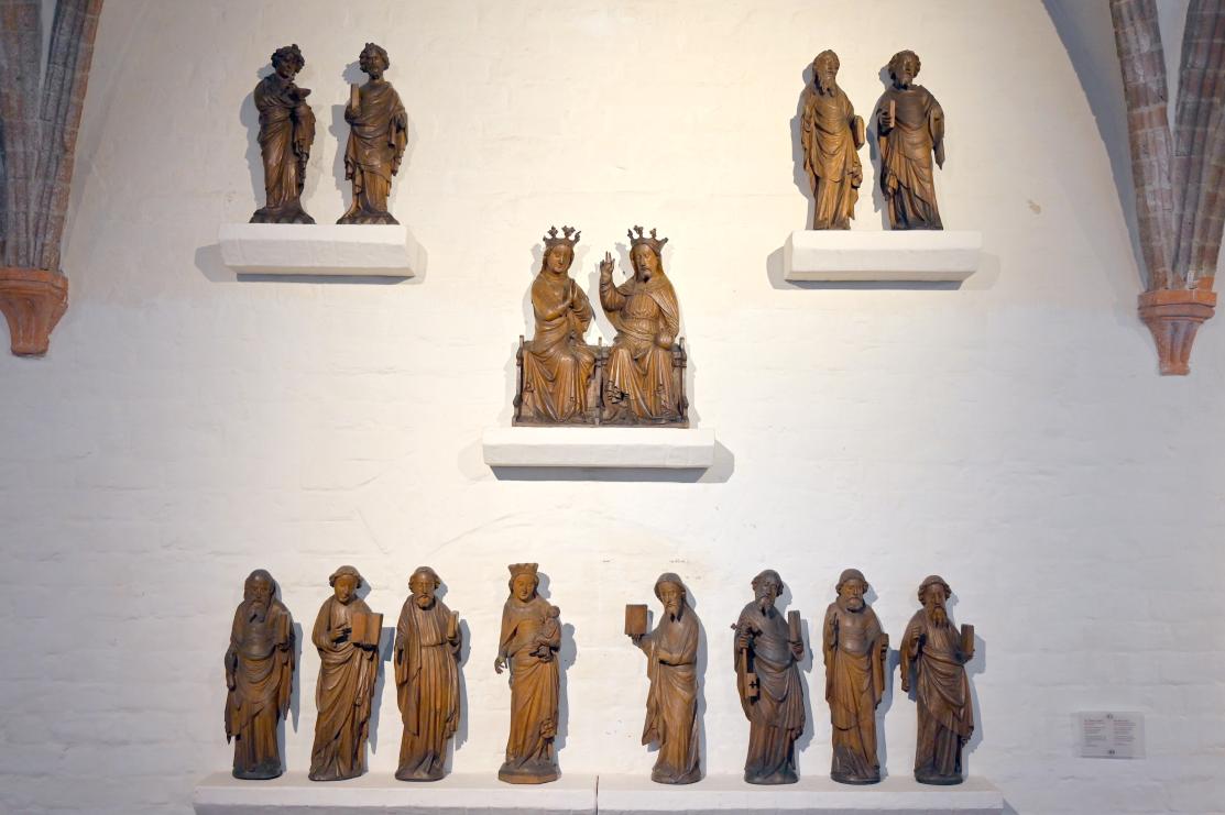 Die "Möllner Gruppe", Lübeck, St. Annen-Museum, Saal 2, um 1390